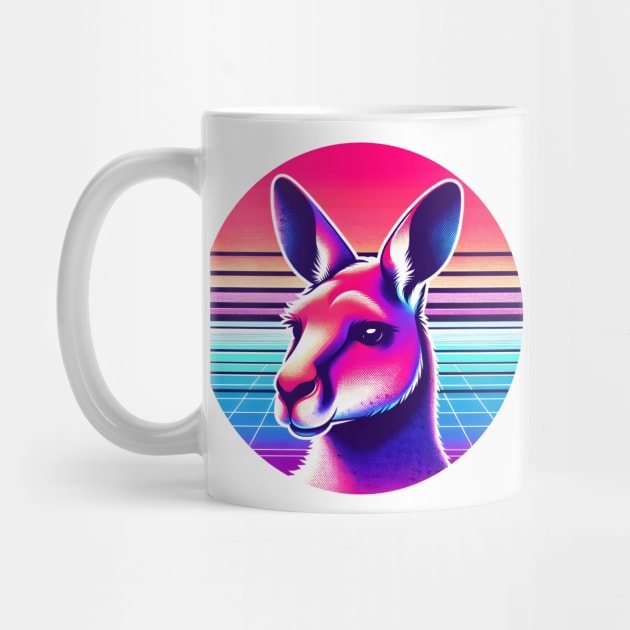 Outback Synth - Kangaroo Vaporwave by The Tee Bizarre